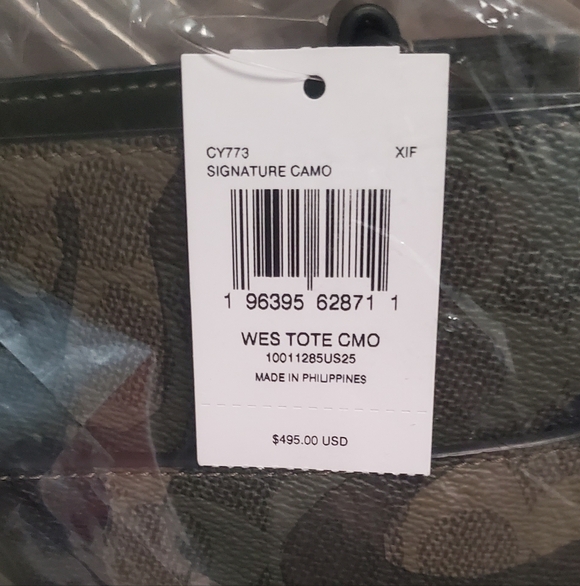 Coach Wesley  Camouflage - Green and Black - Picture 6 of 8